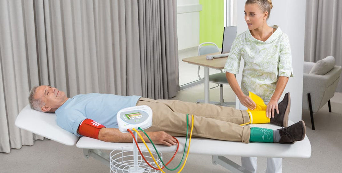 篩查踝肱血壓指數（Ankle Brachial Pressure Index，ABPI或ABI），及早診斷周邊動脈疾病（PAD）