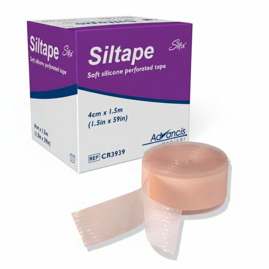 Siltape® Soft Silicone Perforated Tape 4cm X 1.5m (CR3939)