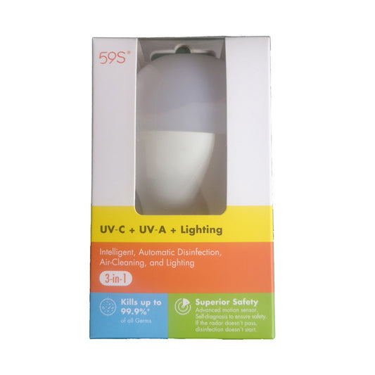 三合一UVCLED消毒燈泡球-A60燈泡