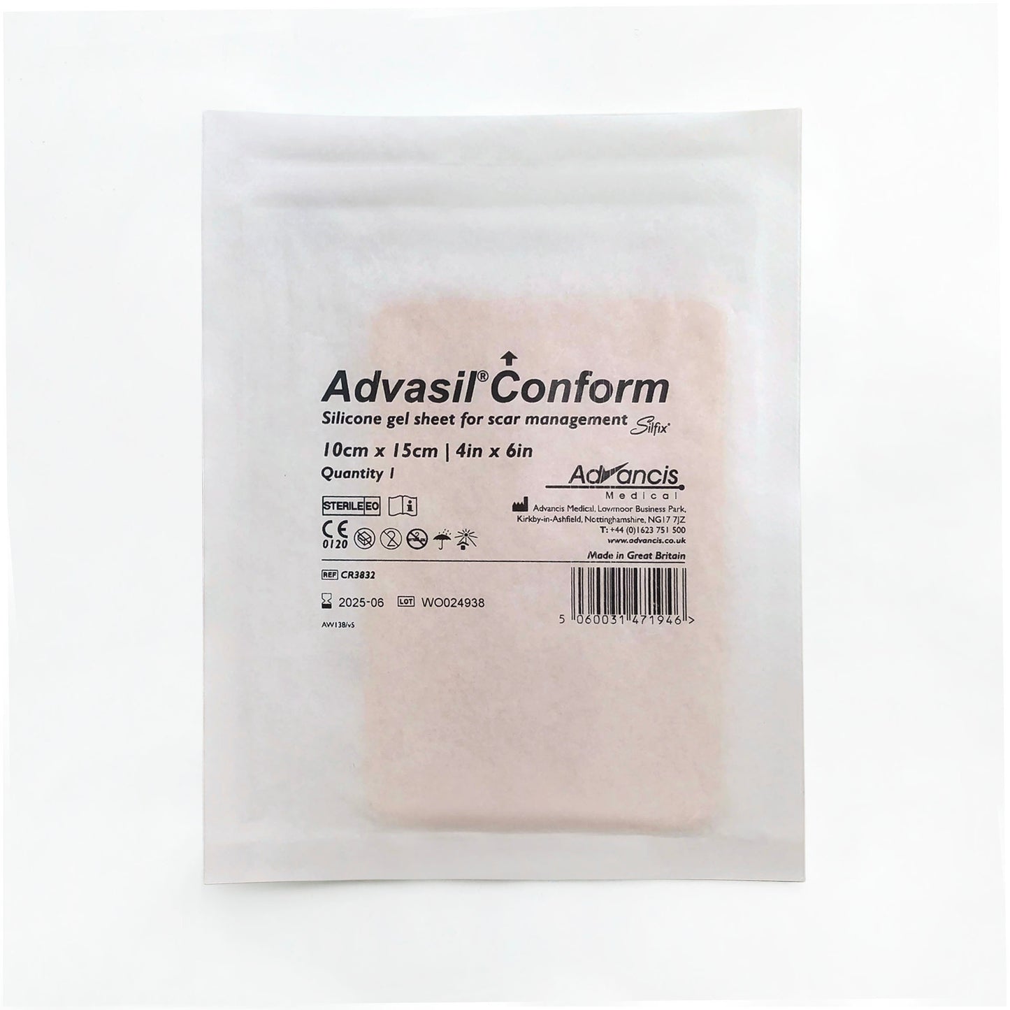 Advasil® Conform 康舒膚除疤矽膠片