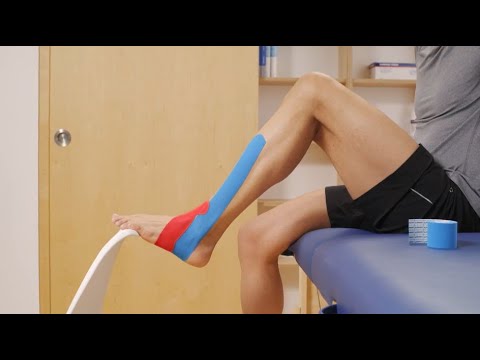 IHEALSMART - 如何在腳腕自行使用 Leukotape® K 運動貼布